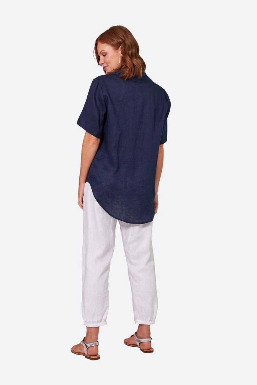 Tops | Eb & Ive La Vie Shirt - Sapphire