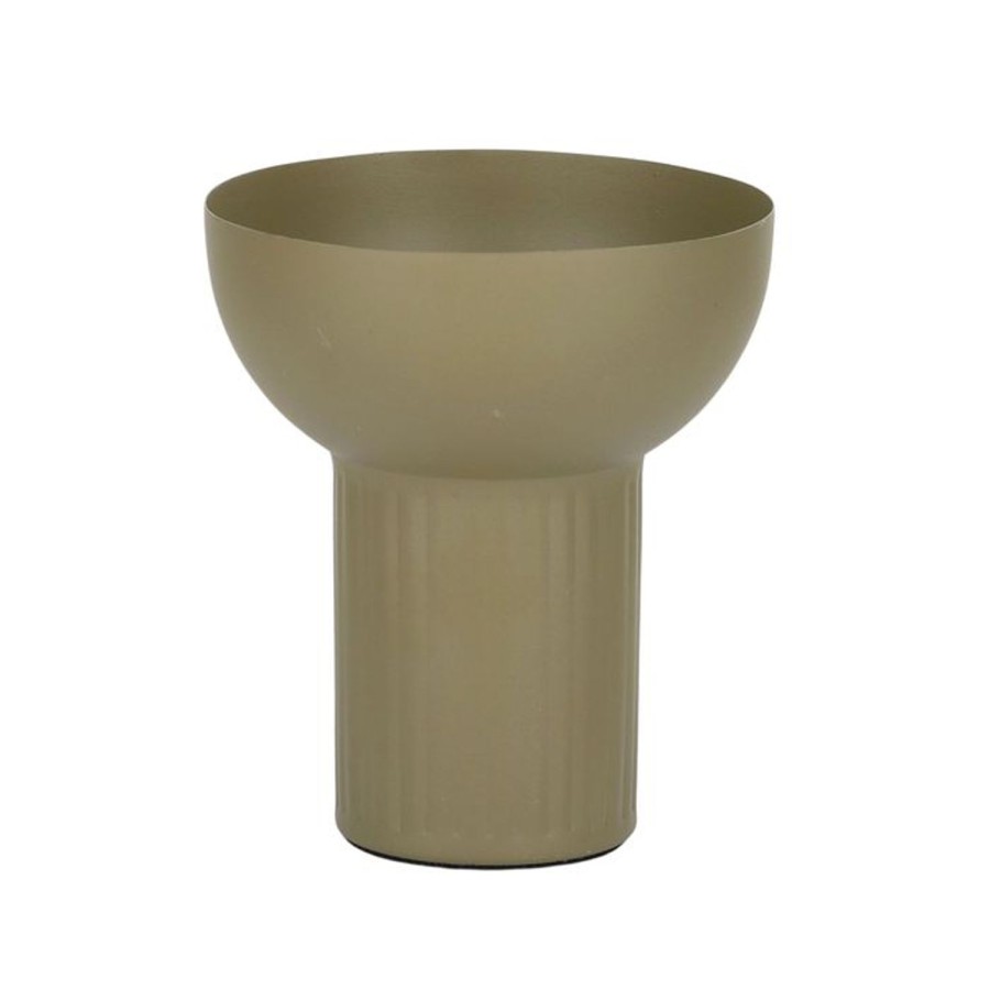 Pots, Planters & Vases | Coast To Coast Home Razzel Metal Vase - Olive