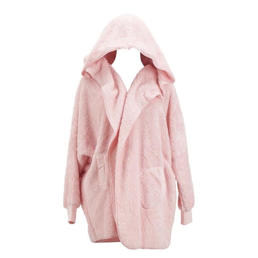 Sleepwear & Robes | Annabel Trends Cosy Luxe Cardi - Pink Quartz