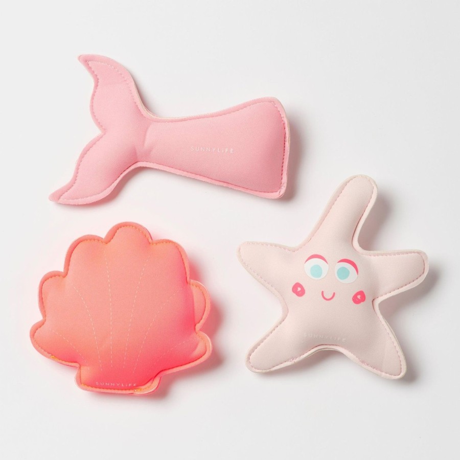 Toys | Sunny Life Melody The Mermaid Dive Buddies Neon Strawberry Set Of 3