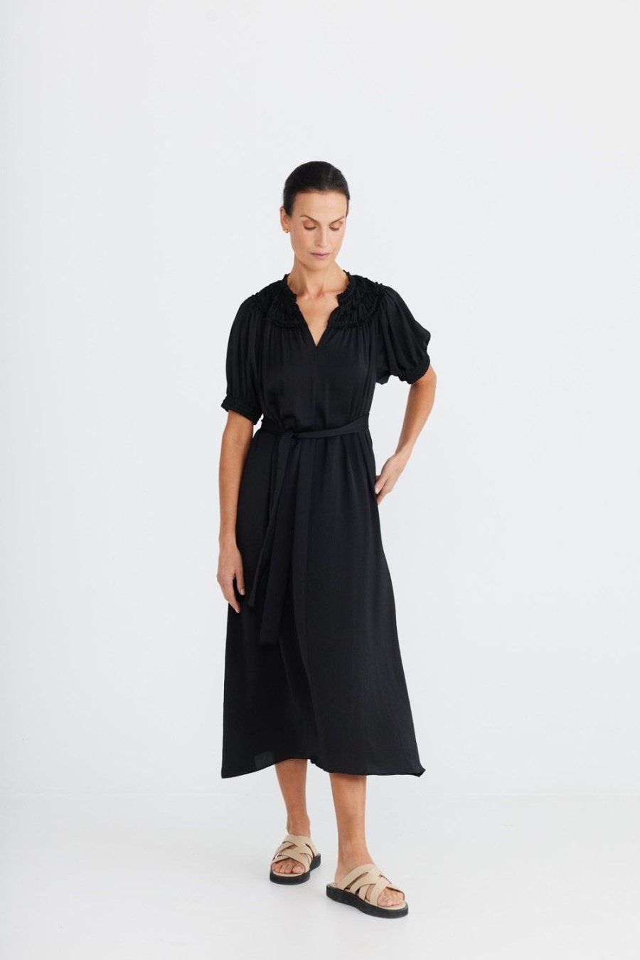 Dresses | Brave & True Bistro Dress - Black