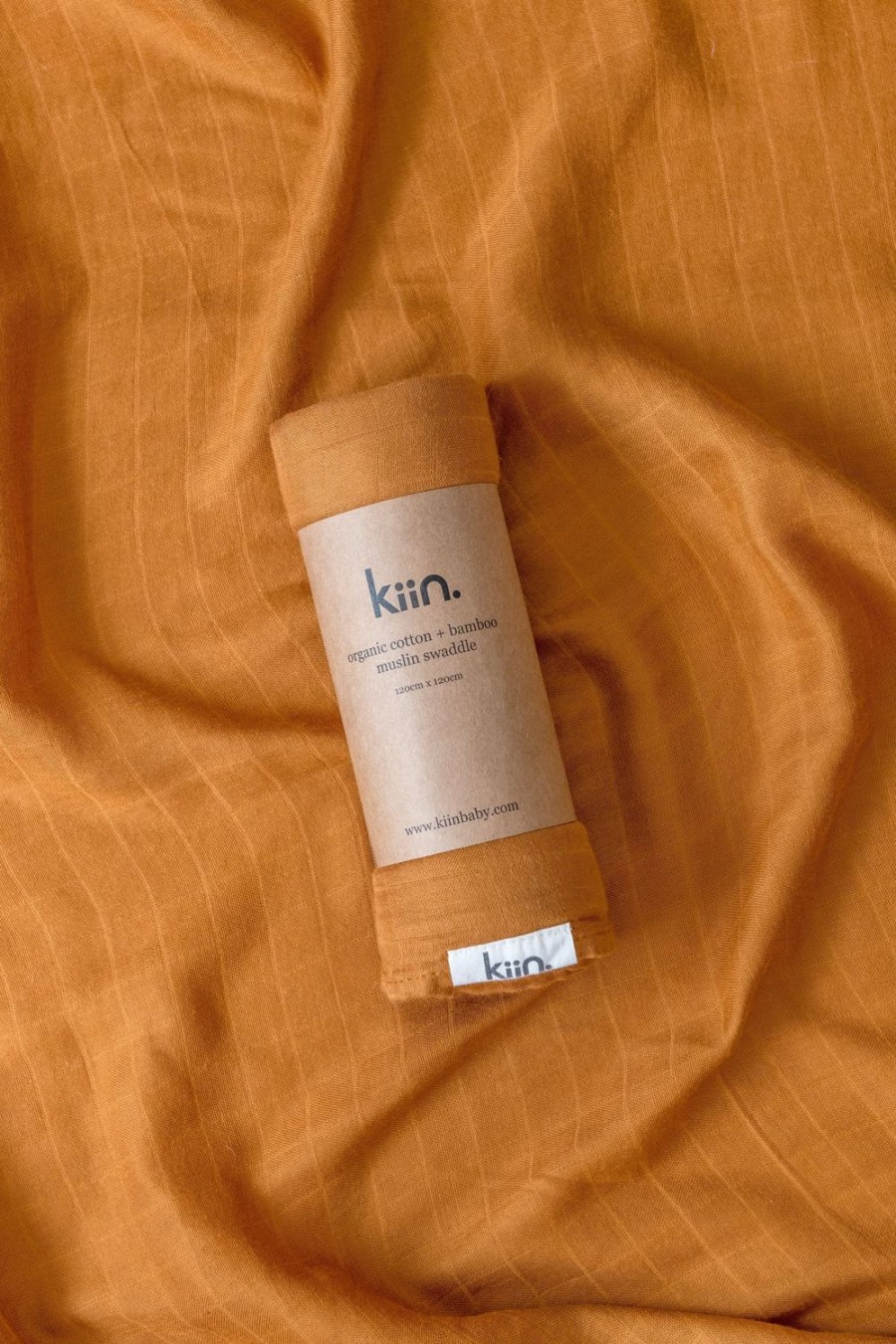 Nursery & Nurture | Kiin Organic Swaddle - Caramel