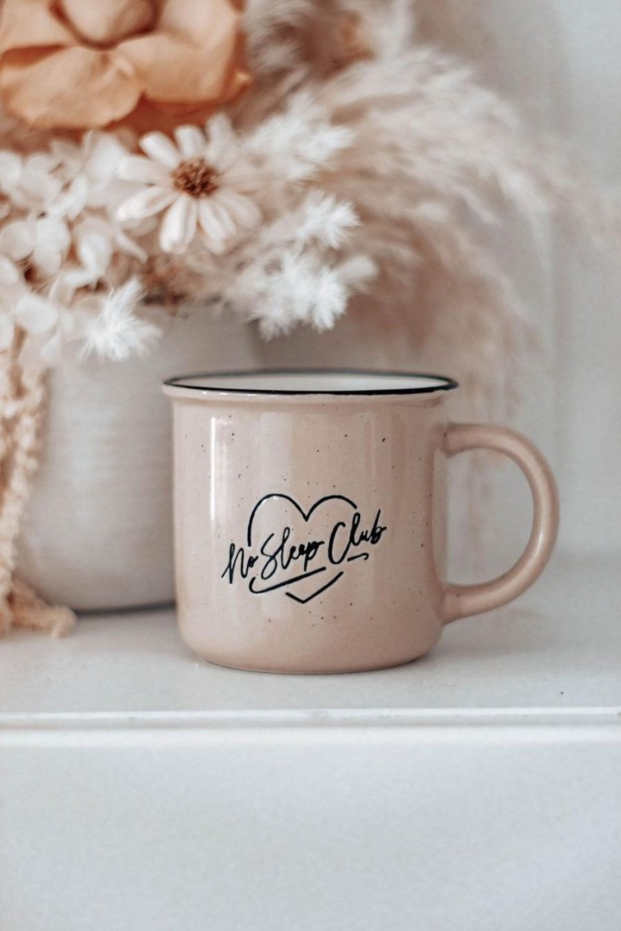 Dining & Entertaining | Bencer & Hazelnut No Sleep Mug - Pink