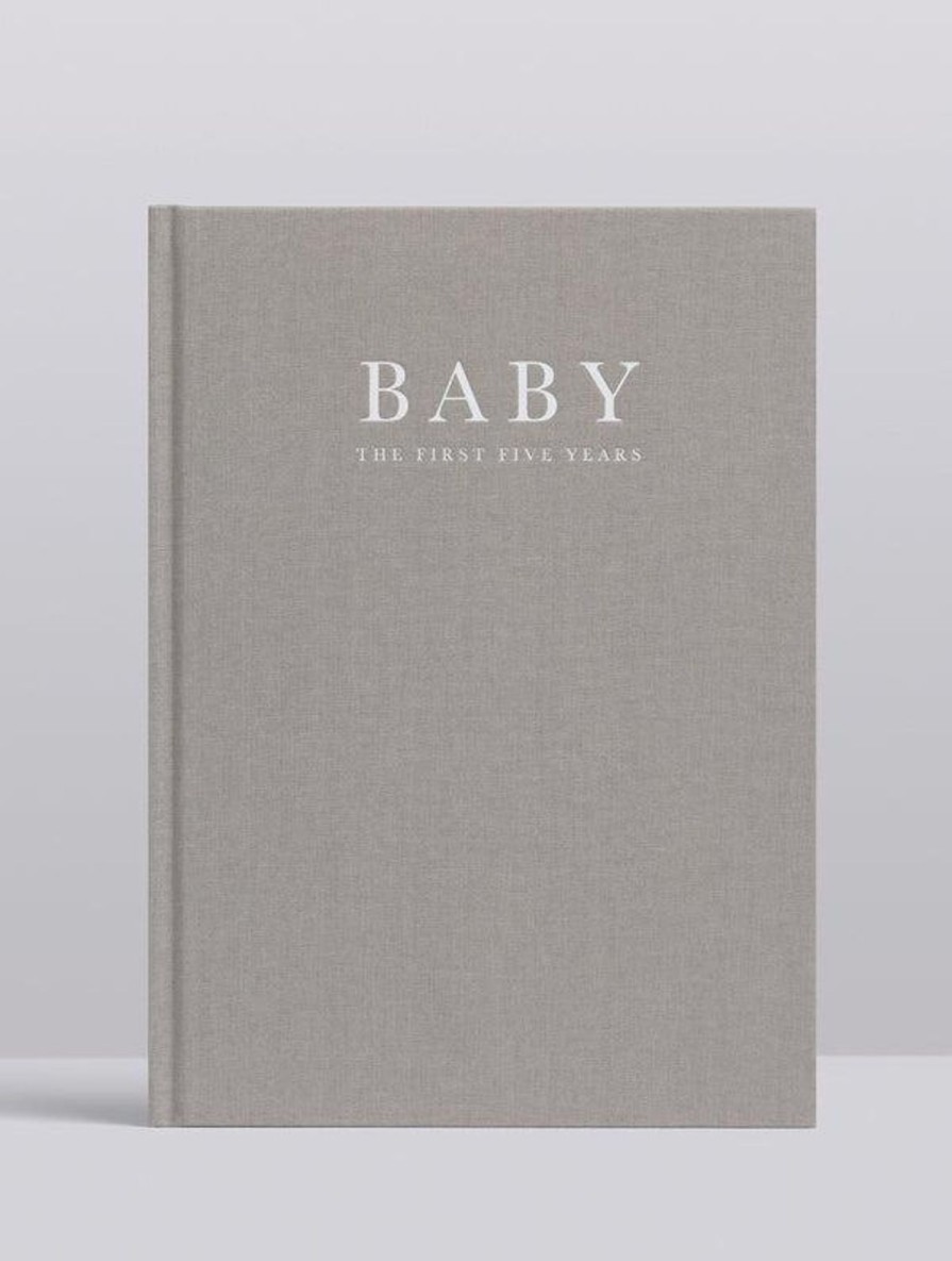 Journals, Books & Calendars | Write To Me Baby Journal - Birth To Five Years Grey