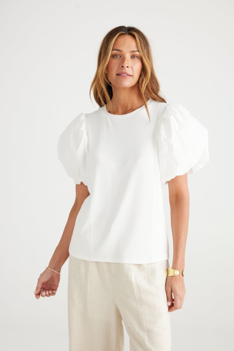 Tops | Brave & True Gabby Top - White