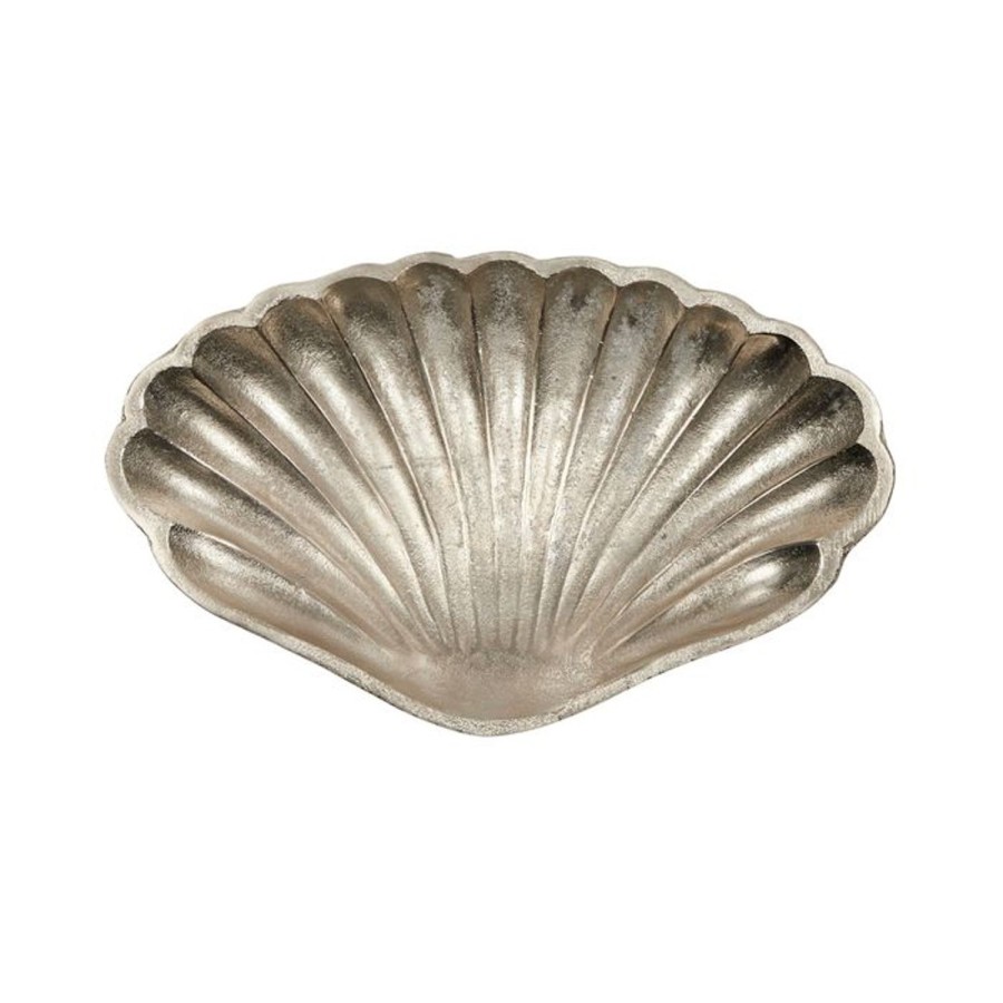 Dining & Entertaining | Coast To Coast Home Deauville Metal Dish - Silver