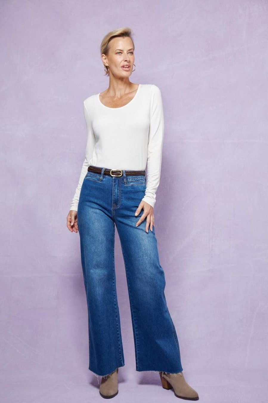 Jeans | Isle Of Mine Tate Denim Jean - Denim