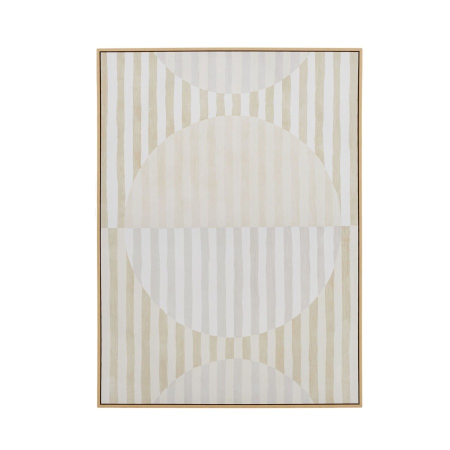 Wall Decor | Coast To Coast Home Delfi Natural Frame Canvas 90X120Cm