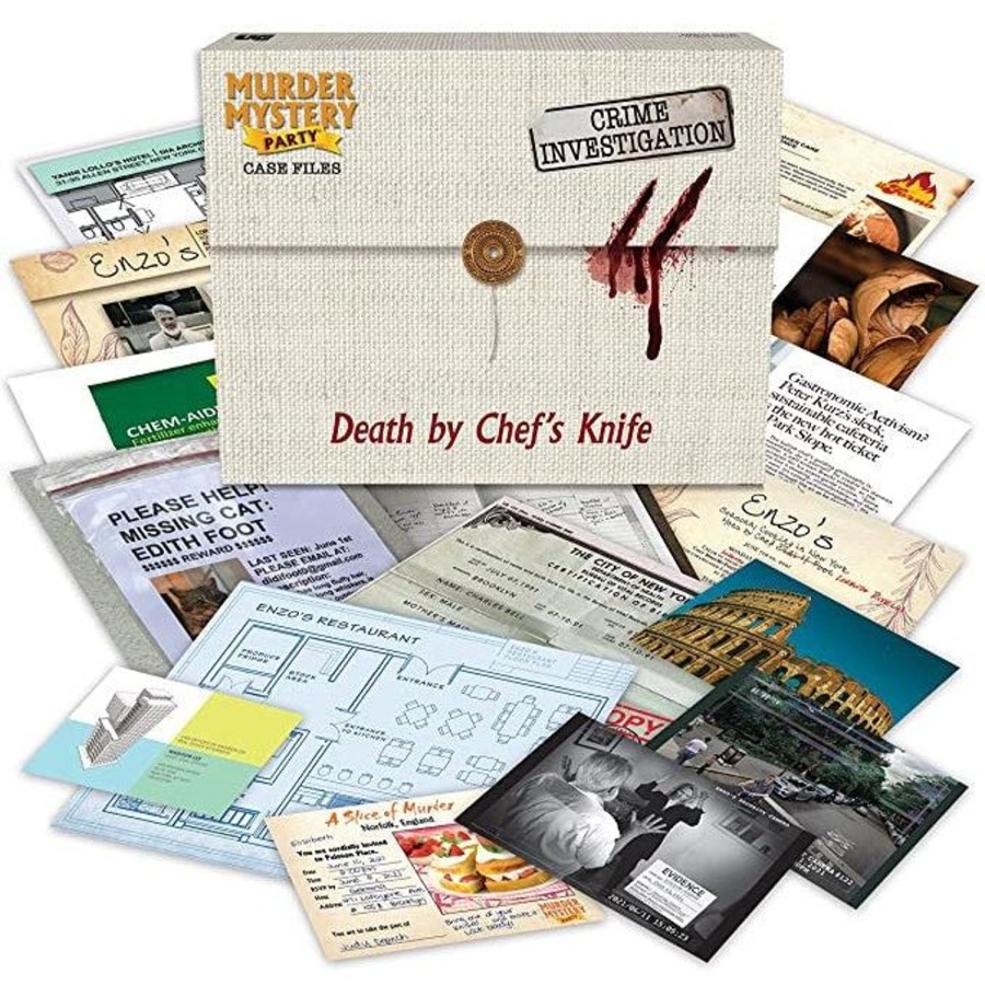 Fun & Games | U.Games Australia Murder Mystery Party Case Files: Death By Chef'S Knife