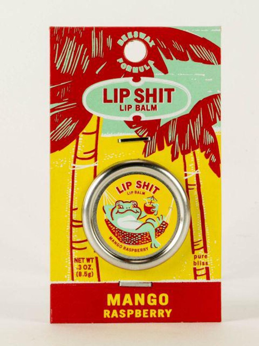 Fun & Games | Blue Q Lip Shit Lip Balm - Mango Raspberry