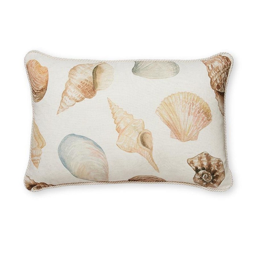 Soft Furnishings | Madras Link Shelly Beach White Cushion 40X60Cm