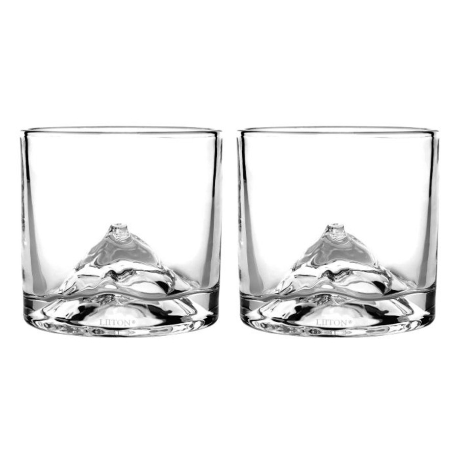 Dining & Entertaining | Liiton Fuji Crystal Whiskey Glasses Set Of 2