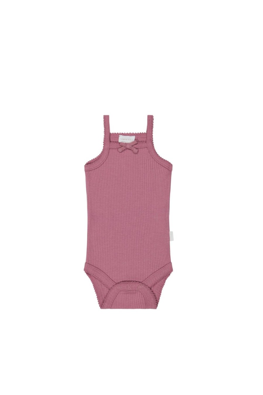 Clothing & Accessories | Jamie Kay Organic Cotton Modal Singlet Bodysuit - Dhalia