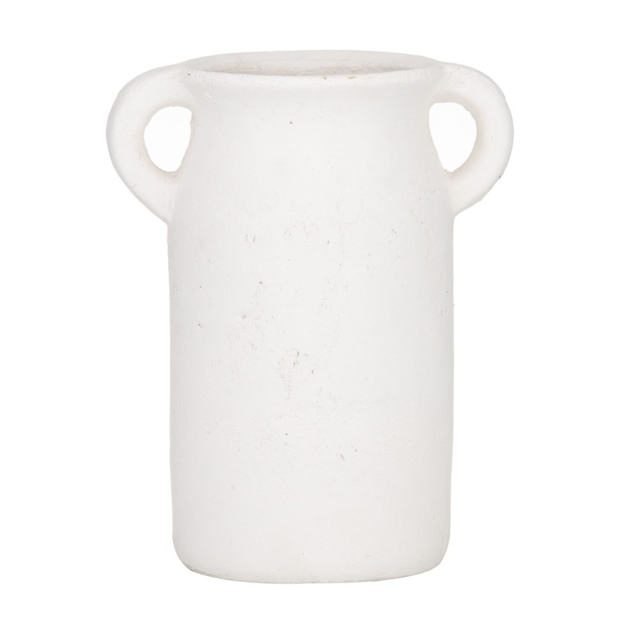 Pots, Planters & Vases | Rogue Home Rosario Pot - White - 24Cm