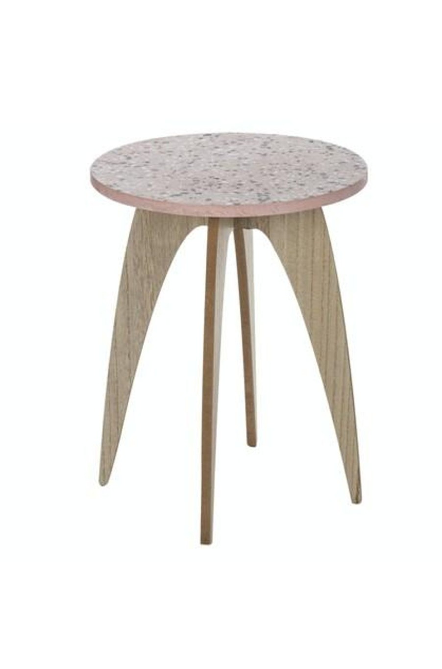 Furniture | Emporium Frolic Side Table - Pink/Natural