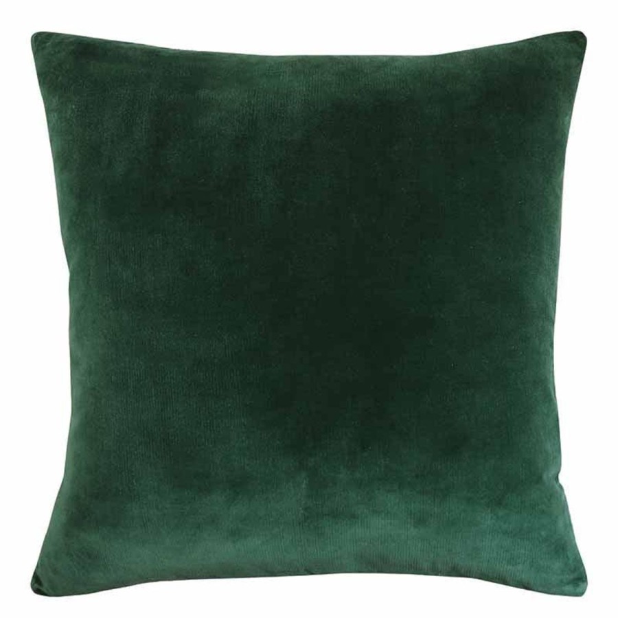 Soft Furnishings | Madras Link Velvet Forest Linen Cushion 55X55Cm