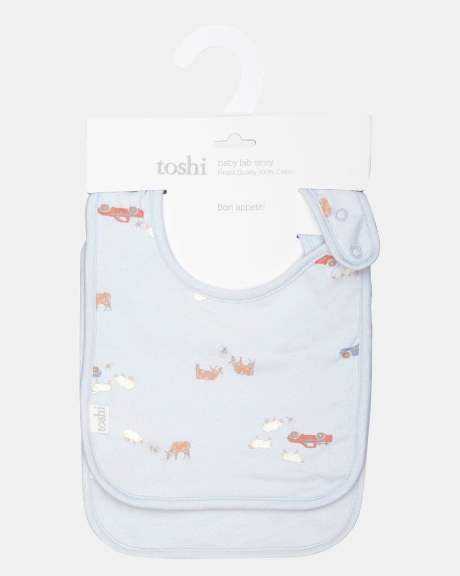 Clothing & Accessories | Toshi Baby Bib Story 2Pcs - Sheep Station