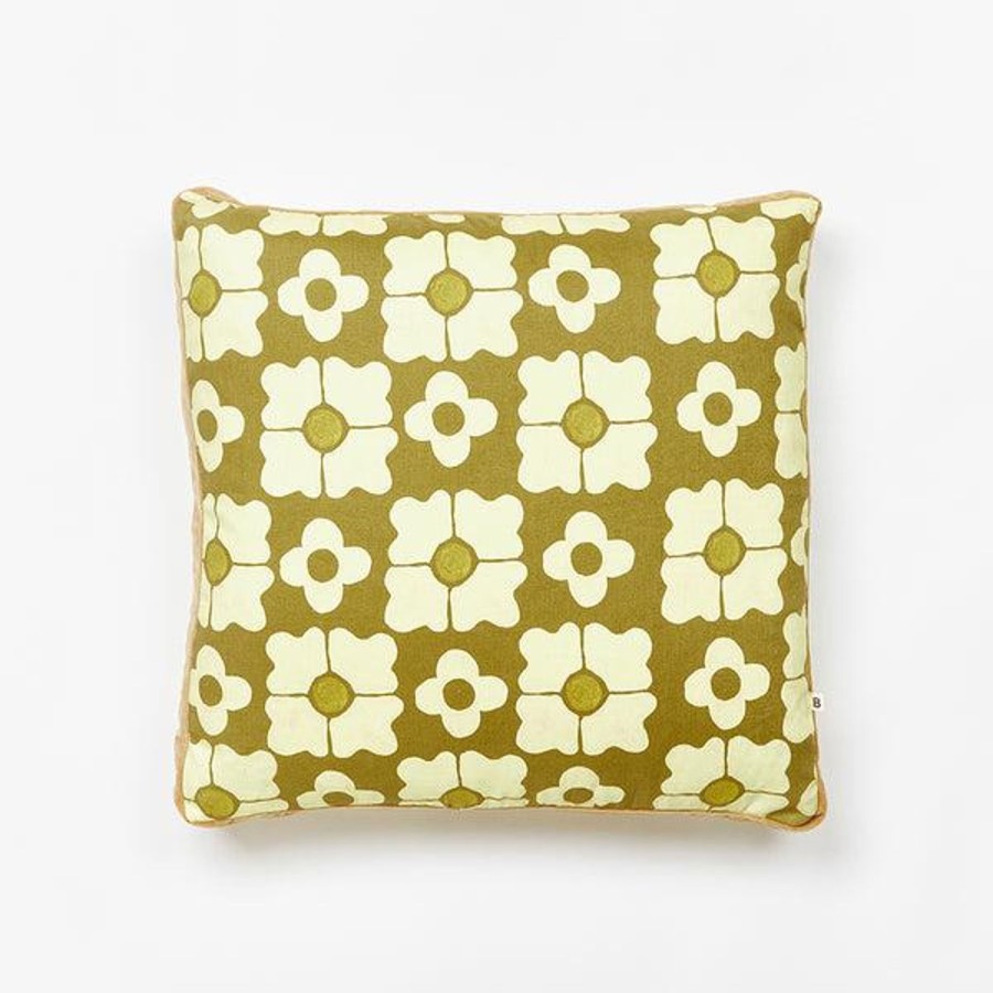 Soft Furnishings | Bonnie & Neil Carnation Cushion Moss 50Cm