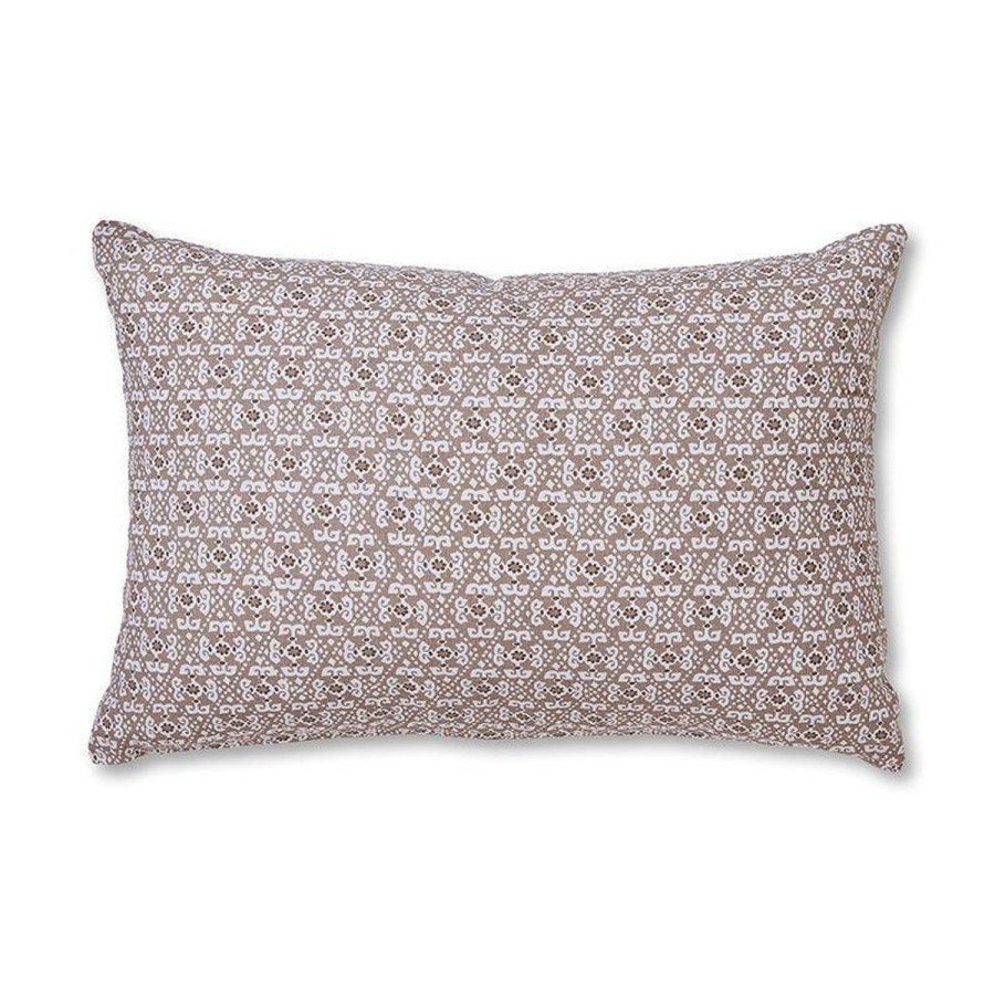 Soft Furnishings | Madras Link Francis Coffee Linen Cushion 40X60Cm