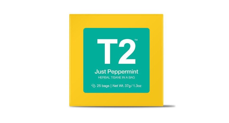 Eat & Drink | T2 Just Peppermint Tea Bag Cube 25 Pack