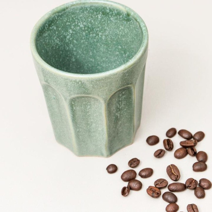 Dining & Entertaining | Indigo Love Ritual Latte Cup - Jade