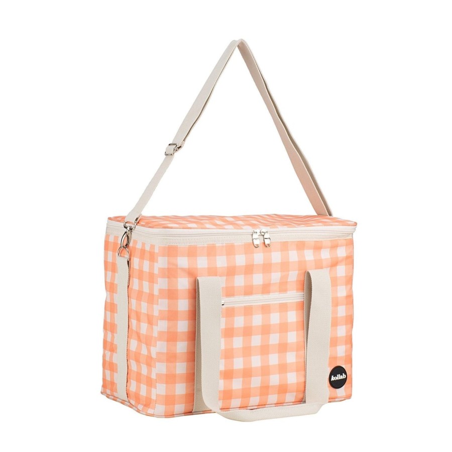 Travel & Outdoors | Kollab Picnic Bag Apricot Check