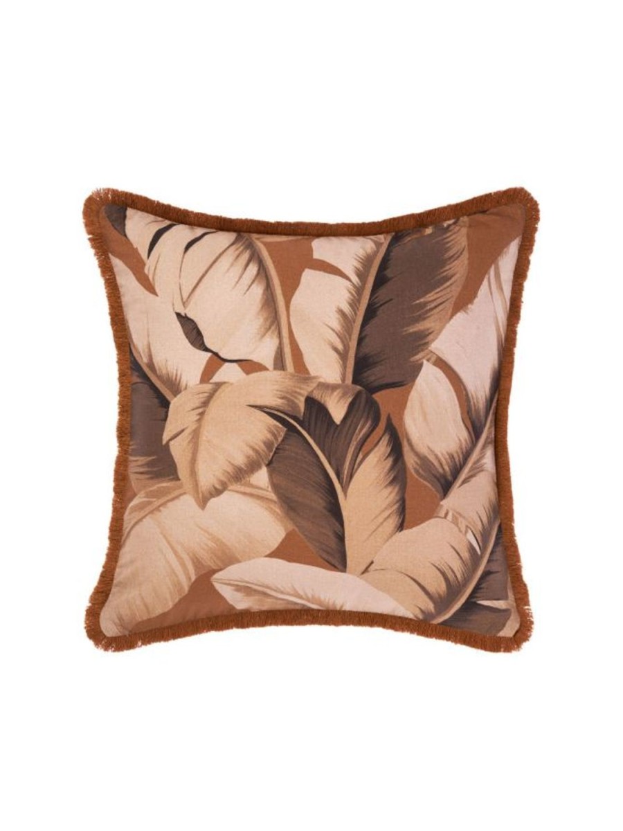 Soft Furnishings | Linen House Kalena Cushion 48X48Cm - Cinnamon