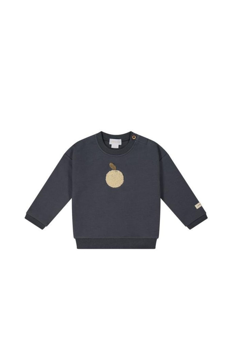 Clothing & Accessories | Jamie Kay Organic Cotton Damien Sweatshirt - Smoke