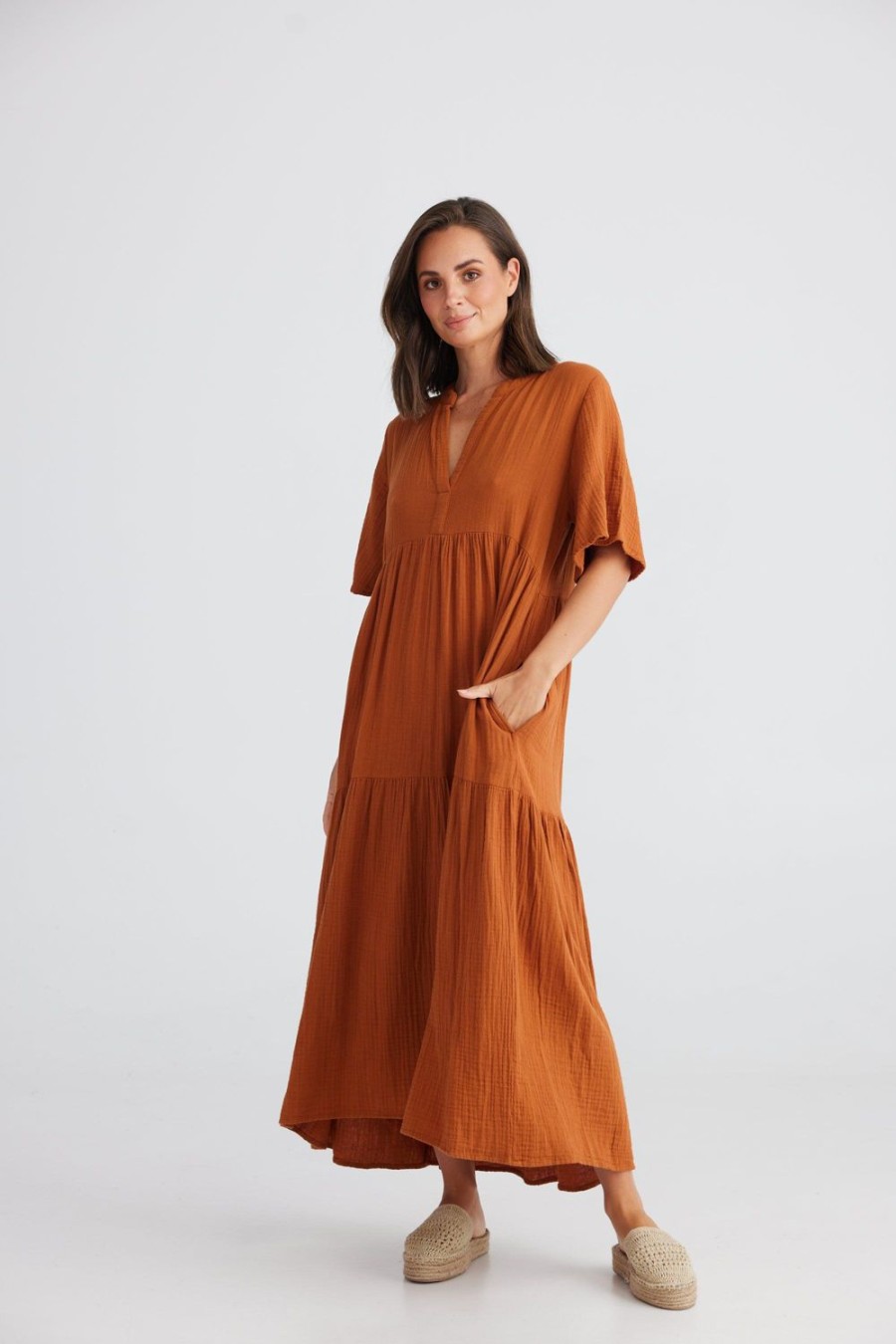 Dresses | Holiday Lynwood Dress - Copper