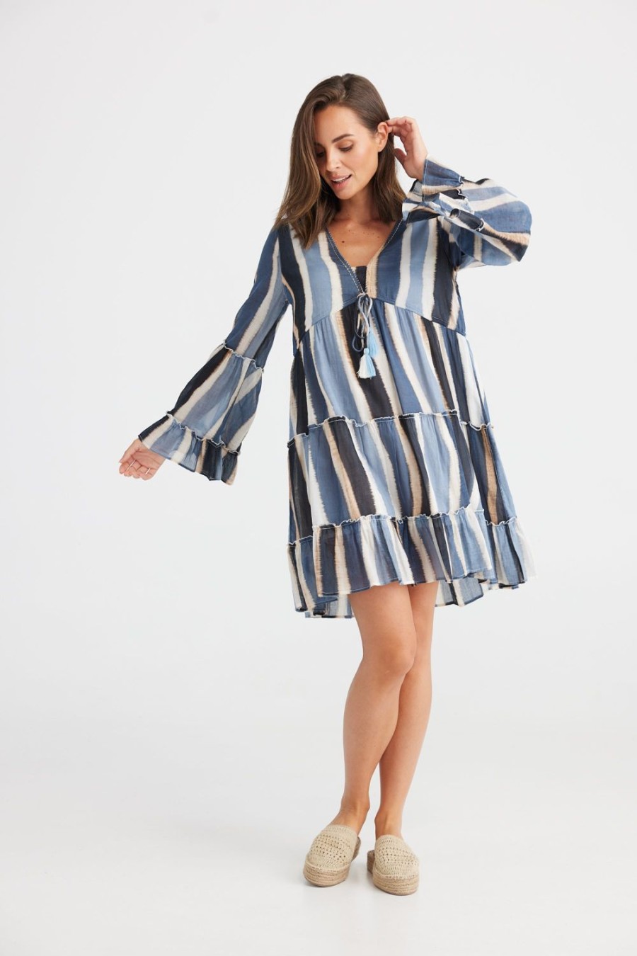 Dresses | Holiday Enzo Dress - Horizon Stripe