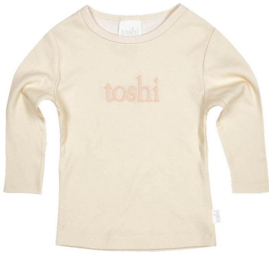 Clothing & Accessories | Toshi Dreamtime Organic Tee Long Sleeve Logo Feather