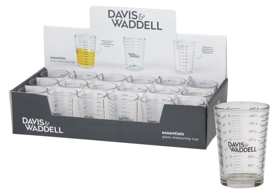 Kitchenware | Davis & Waddell Glass Measuring Cup 120Ml