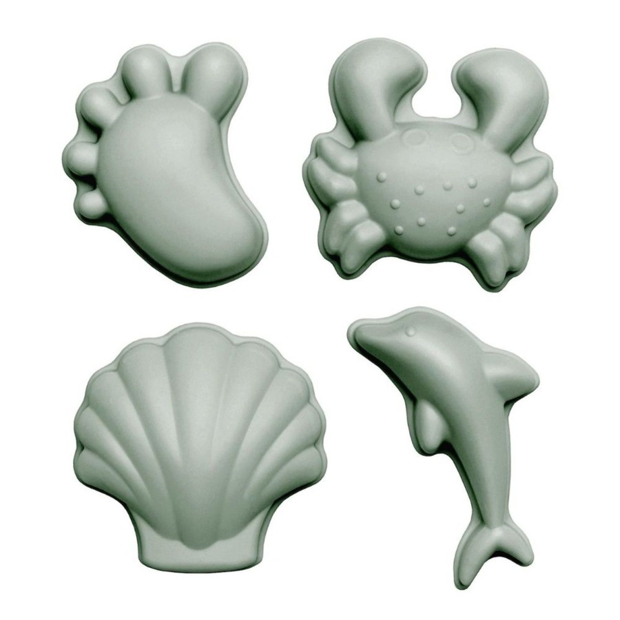 Toys | Scrunch Scrunch Footprint Moulds - Sage