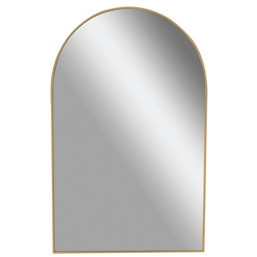 Mirrors | Maine & Crawford Stella Arch Way Metal Frame Mirror - Gold