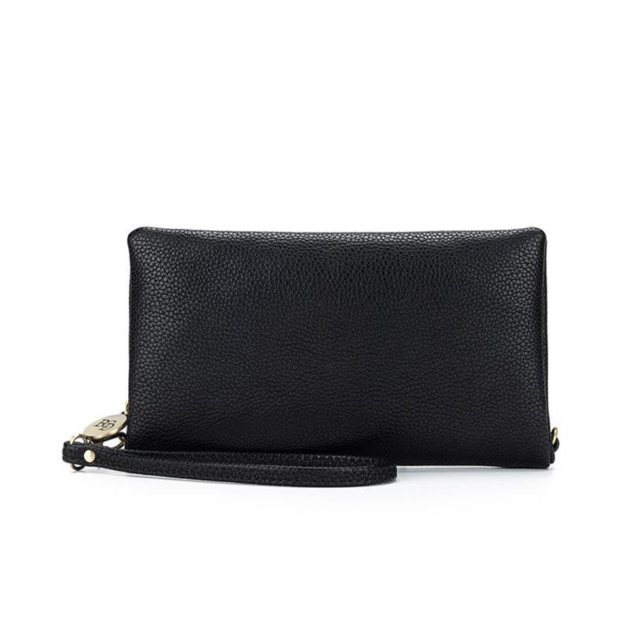 Bags & Clutches | Black Caviar Designs Mavie Wallet - Black