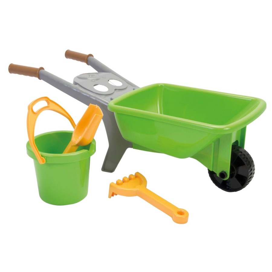 Toys | Dantoy Green Garden Wheelbarrow Set