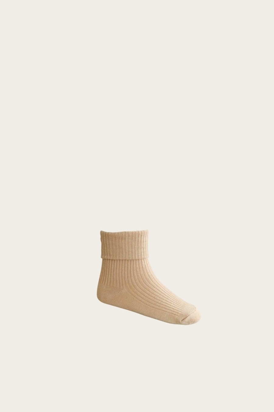 Clothing & Accessories | Jamie Kay Ribbed Socks - Croissant