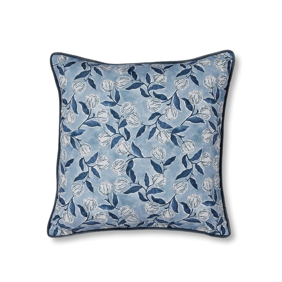 Soft Furnishings | Madras Link Layla Blue Cushion 50Cm