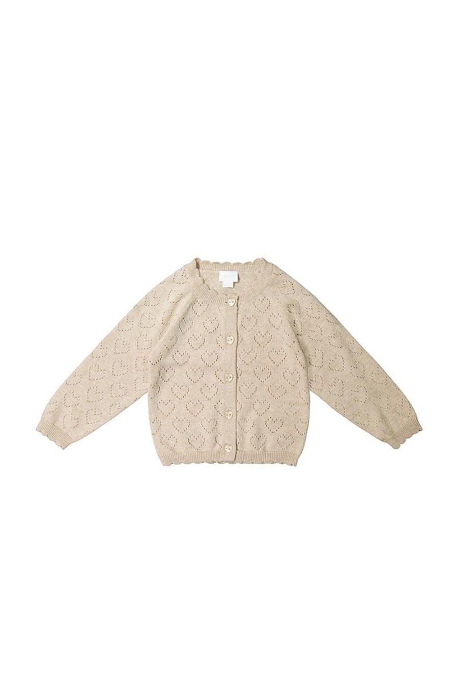 Clothing & Accessories | Jamie Kay Abigail Knitted Cardigan - Mouse Marle