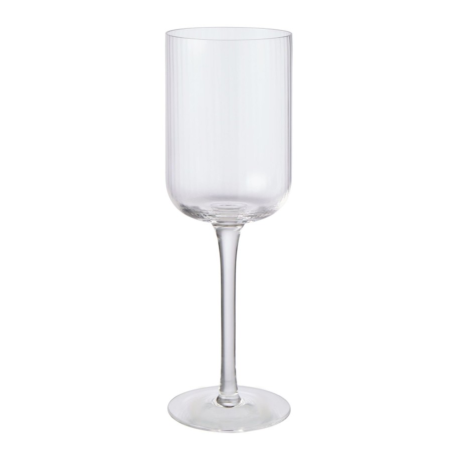 Dining & Entertaining | Davis & Waddell Ribbed Wine Glass Set/4