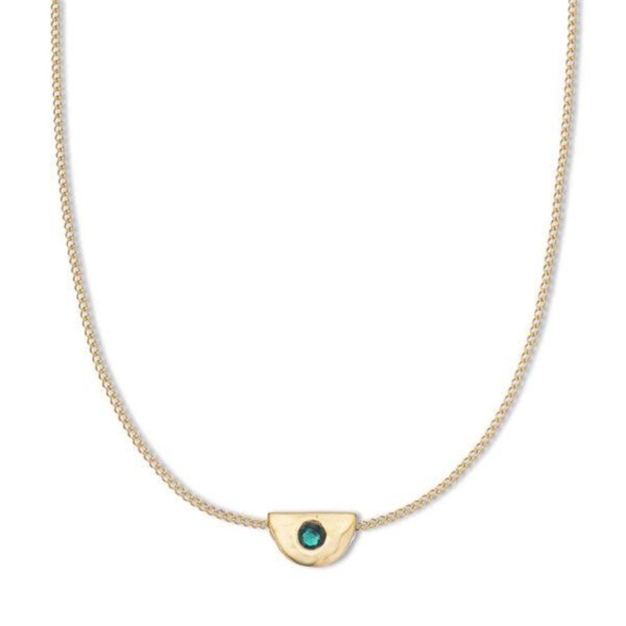 Jewellery | Palas May Emerald Birthstone Necklace