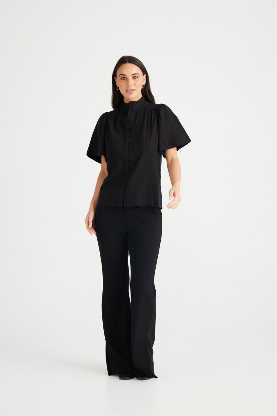 Tops | Brave & True Penelope Top - Black