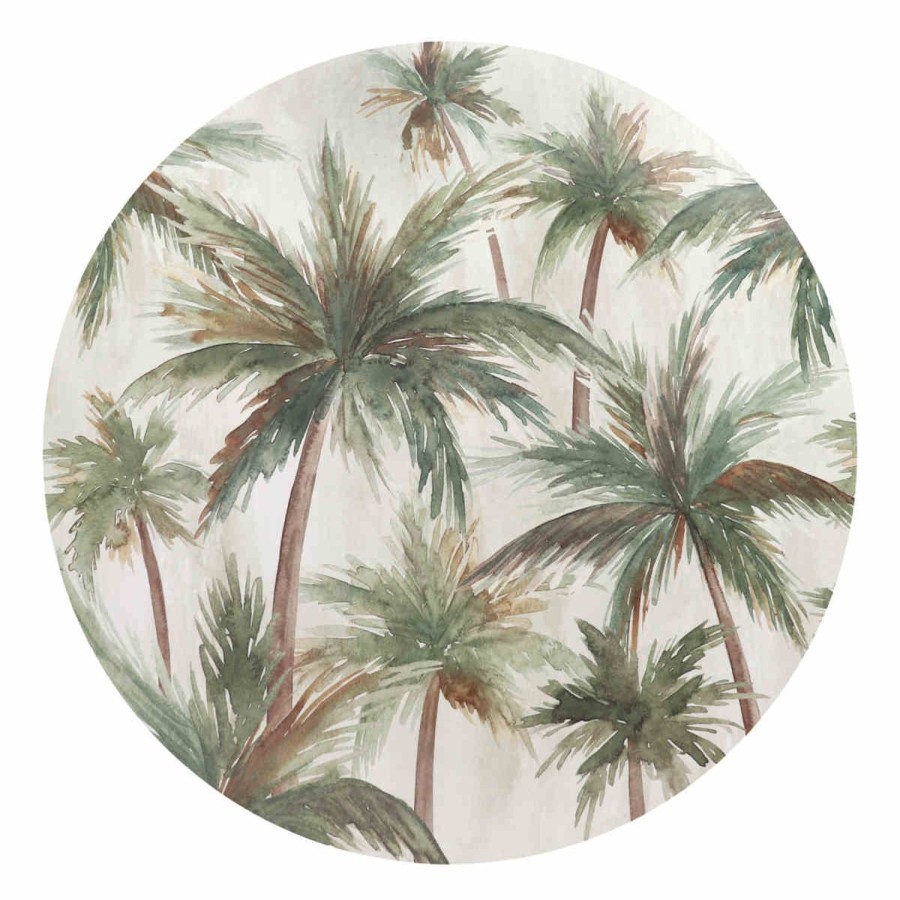 Dining & Entertaining | Madras Link Palms Round Placemat - Set Of 4