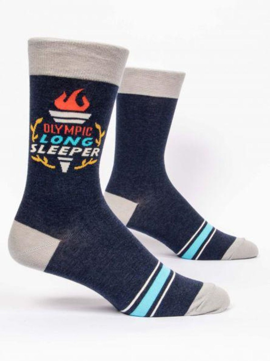 Fun & Games | Blue Q Olympic Long Sleeper Men'S Crew Socks