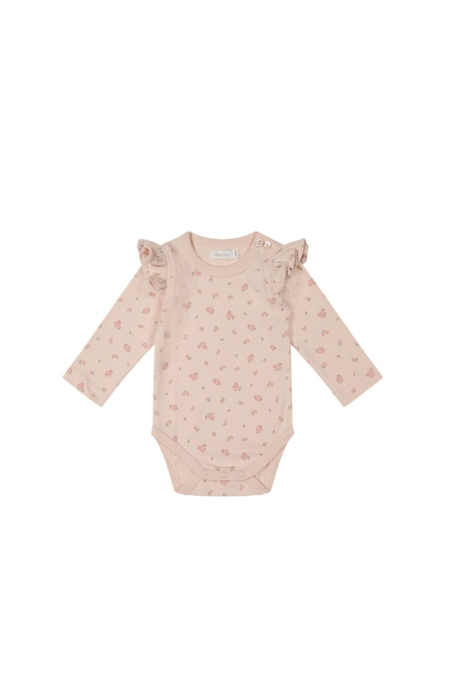 Clothing & Accessories | Jamie Kay Organic Cotton Long Sleeve Ana Bodysuit - Irina Shell