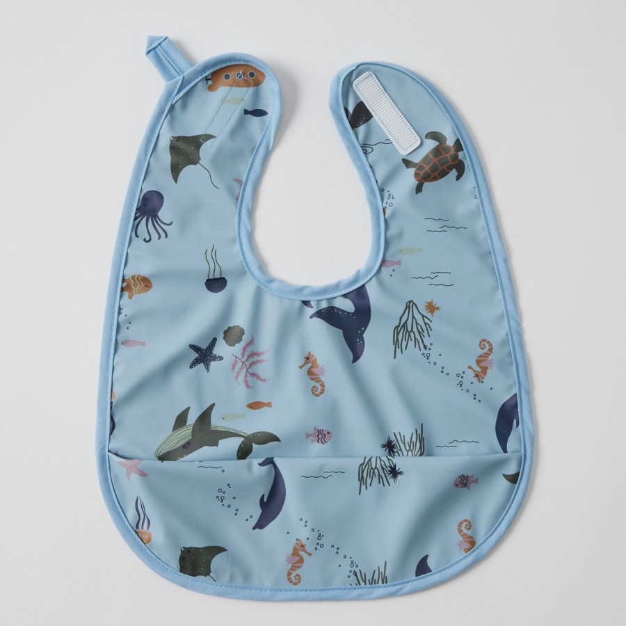 Nursery & Nurture | Pilbeam Living Ocean Traditional Bib