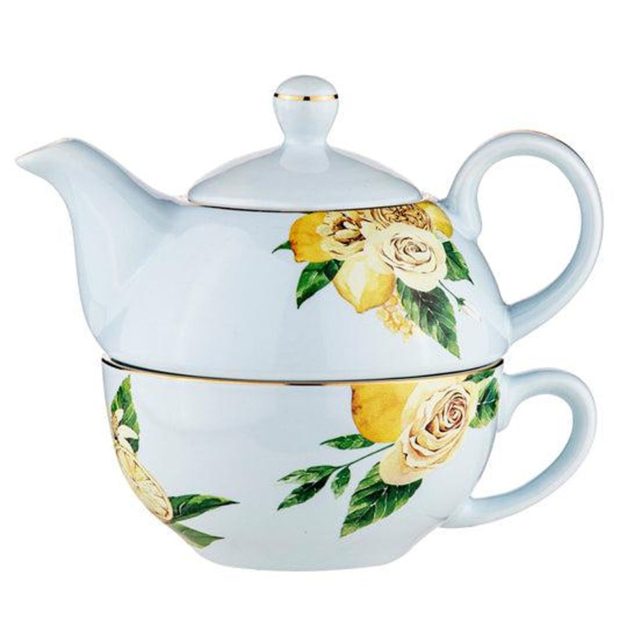 Dining & Entertaining | Ladelle Citrus Blooms Tea For One