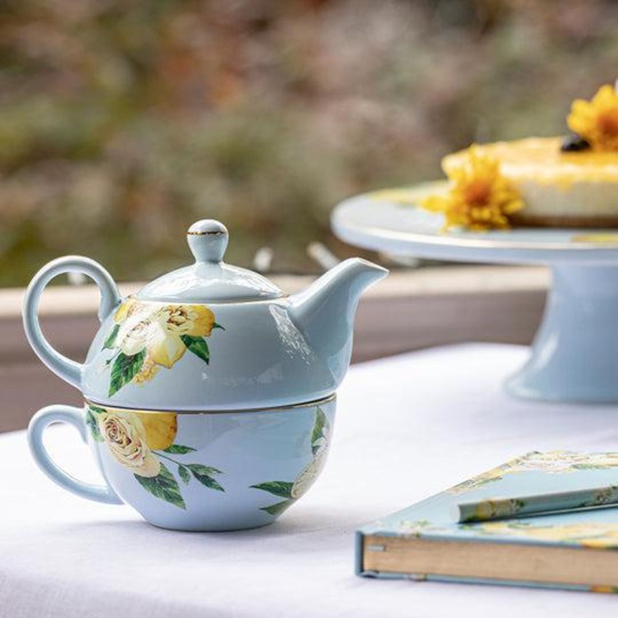 Dining & Entertaining | Ladelle Citrus Blooms Tea For One