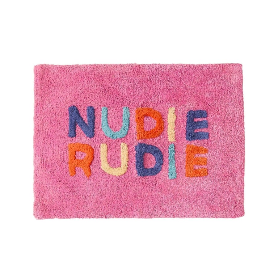 Soft Furnishings | Sage & Clare Nudie Rudie Bath Mat Mini - Dahlia