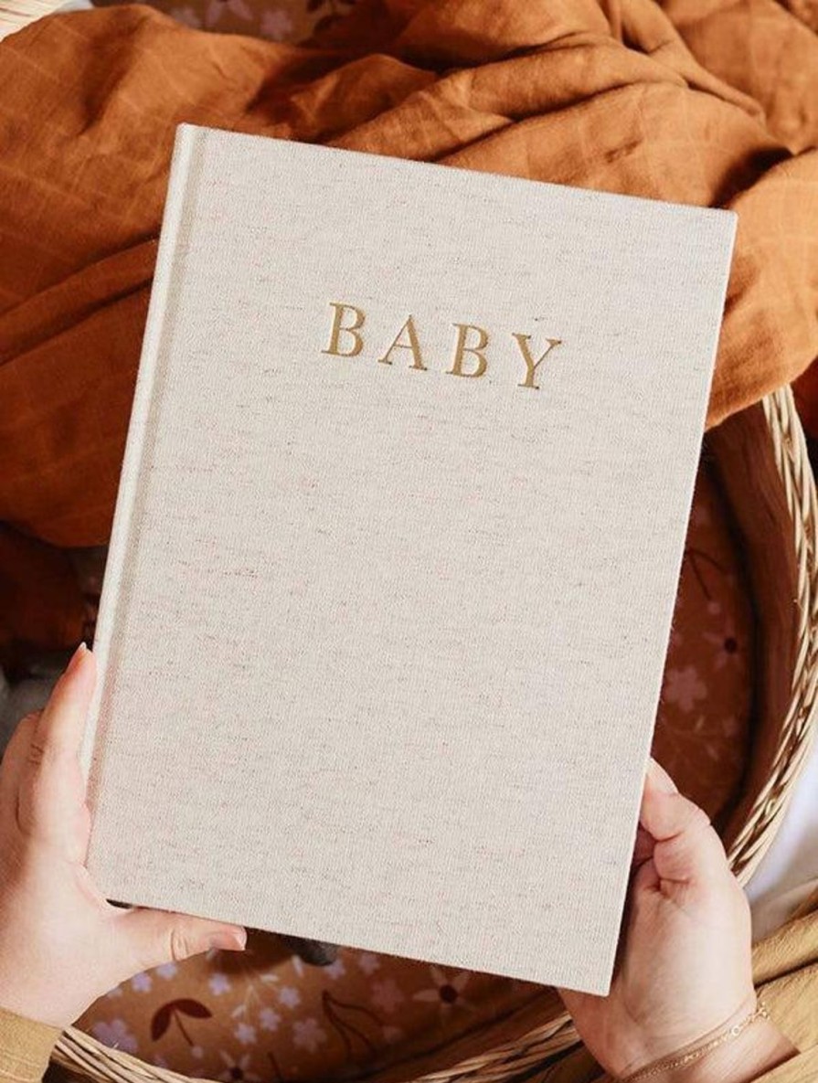 Journals, Books & Calendars | Write To Me Baby Journal - Birth To Five Years Oatmeal